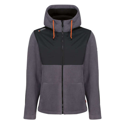 TACTICAL GARRISON HOODED WINTER JKT - Iron/Black - colorimageurl