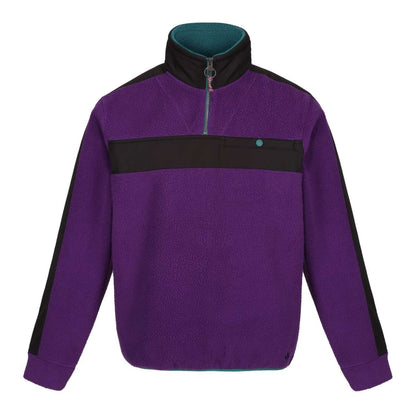 VINTAGE FLEECE PULLOVER - Juniper/Black - Main