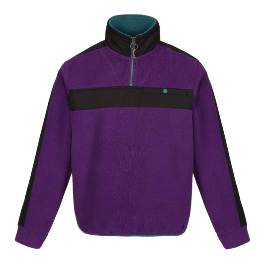 VINTAGE FLEECE PULLOVER - Juniper/Black - Main