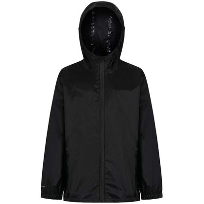 JUNIOR PACKAWAY JACKET - Black - colorimageurl