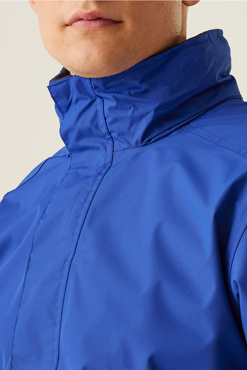 DOVER FLEECE LINED BOMBER JACKET - Dark Khaki/Black - Additional