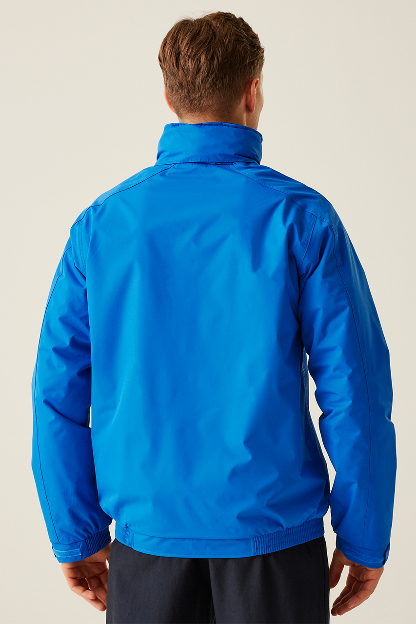 DOVER FLEECE LINED BOMBER JACKET - Classic Red/Navy - Additional