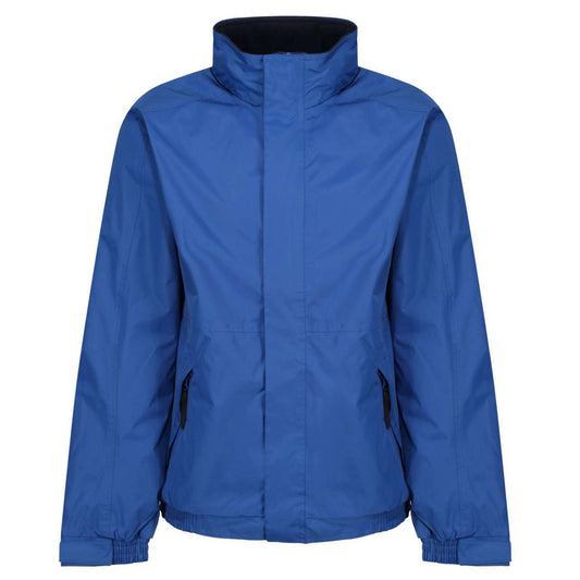 DOVER FLEECE LINED BOMBER JACKET - Royal Blue/Navy - Main