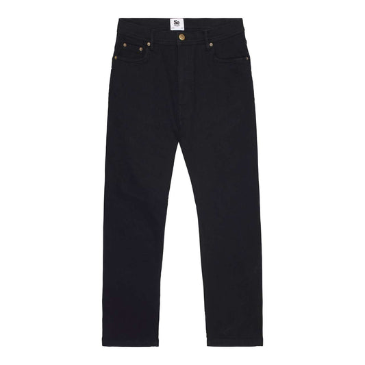 LEO STRAIGHT JEANS - Black - colorimageurl