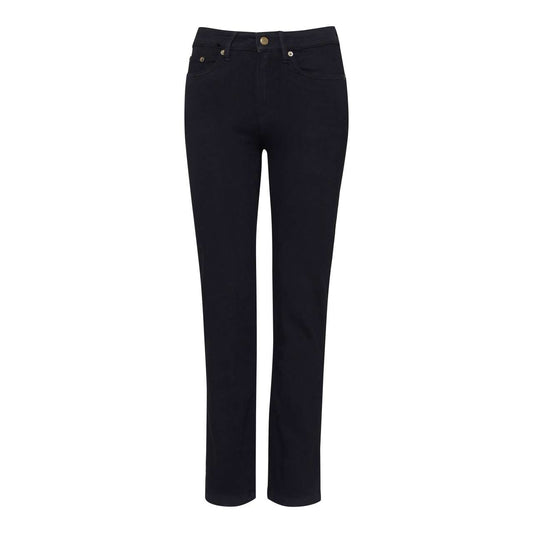 KATY STRAIGHT JEANS - Black - colorimageurl