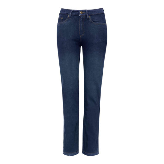 KATY STRAIGHT JEANS - Dark Blue Wash - colorimageurl