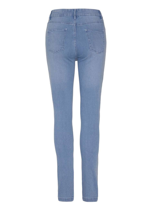 LARA SKINNY JEANS - Light Blue Wash - colorimageurl