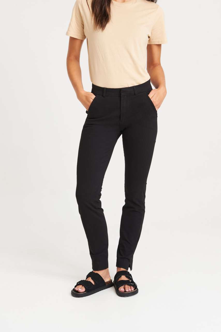 LILY SKINNY CHINOS - Navy - modelimageurl