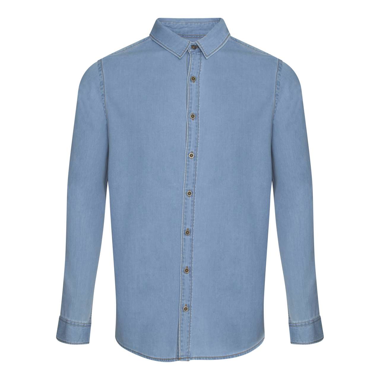 JACK DENIM SHIRT - Light Blue - colorimageurl