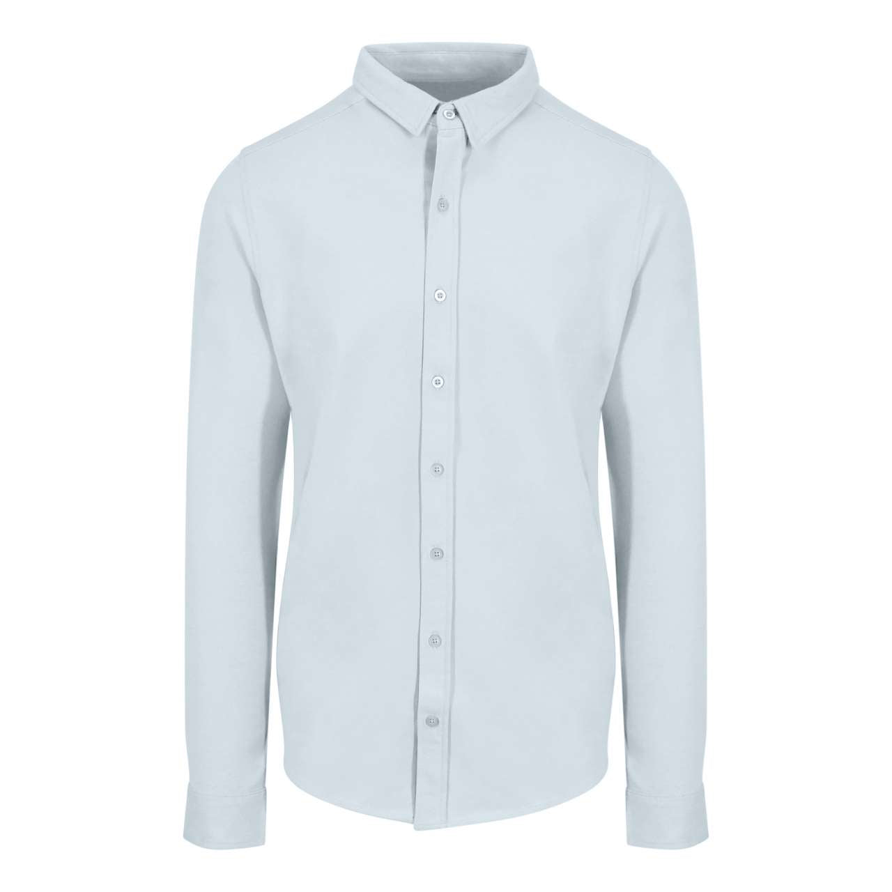 OSCAR KNITTED SHIRT - Blue - colorimageurl