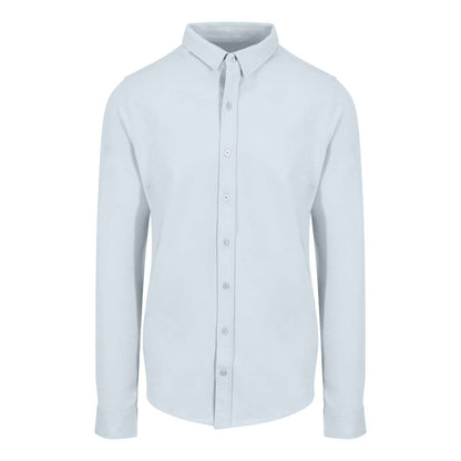 OSCAR KNITTED SHIRT - Blue - colorimageurl
