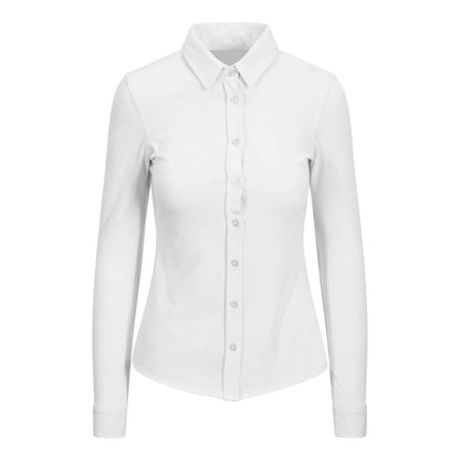 ANNA KNITTED SHIRT - White - Main