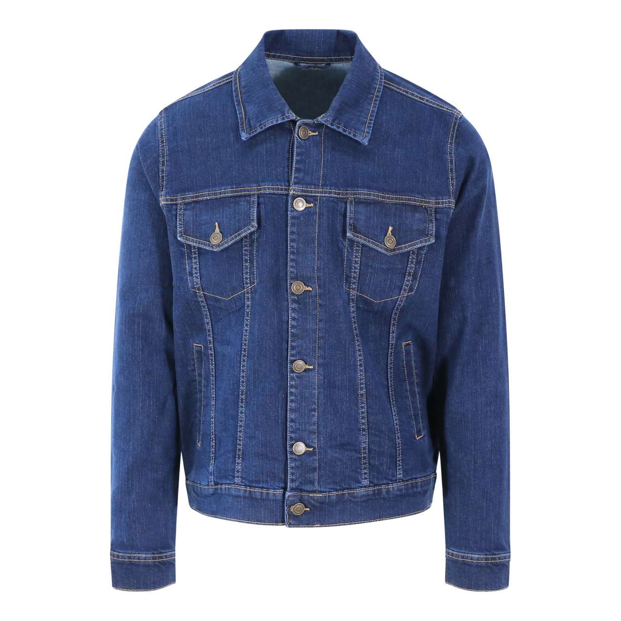 NOAH DENIM JACKET - Dark Blue Wash - colorimageurl