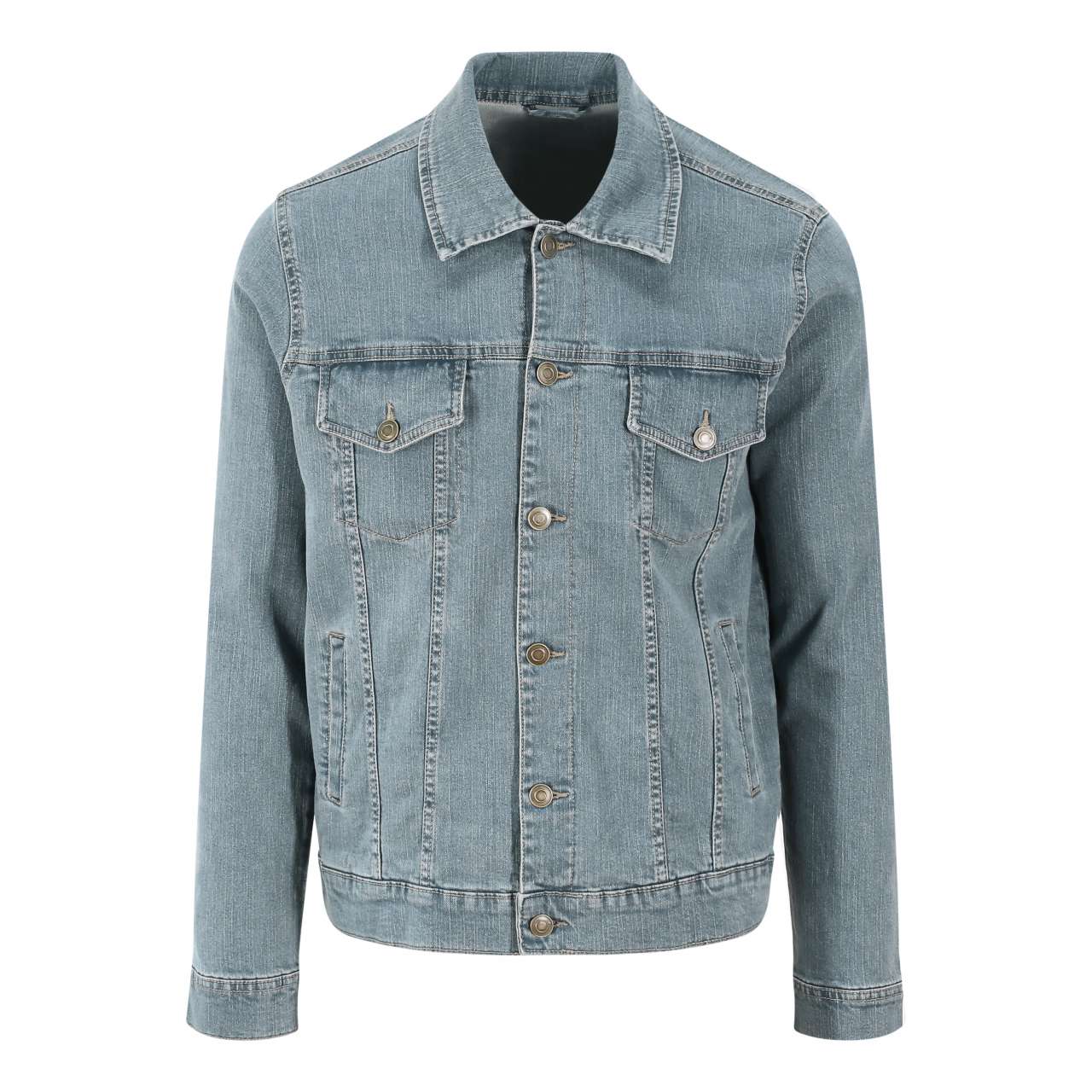 NOAH DENIM JACKET - Light Blue Wash - colorimageurl