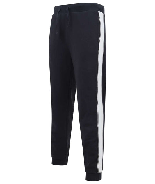 UNISEX CONTRAST JOGGERS - Navy/White - Main