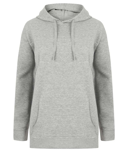 UNISEX OVERSIZED HOODY - Heather Grey - colorimageurl