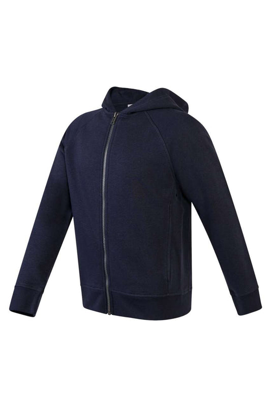 KIDS ZIP THROUGH HOODIE - Navy - Main