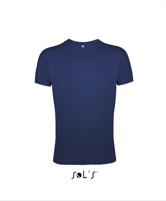 SOL'S REGENT FIT - MEN’S ROUND NECK CLOSE FITTING T-SHIRT - French Navy - Main
