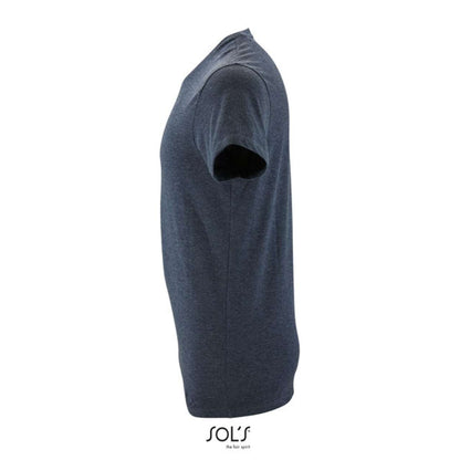 SOL'S REGENT FIT - MEN’S ROUND NECK CLOSE FITTING T-SHIRT - Heather Denim - Additional