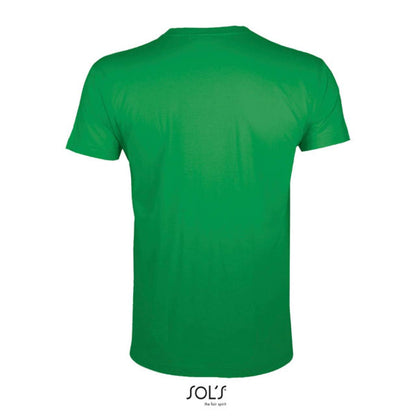 SOL'S REGENT FIT - MEN’S ROUND NECK CLOSE FITTING T-SHIRT - Kelly Green - Additional