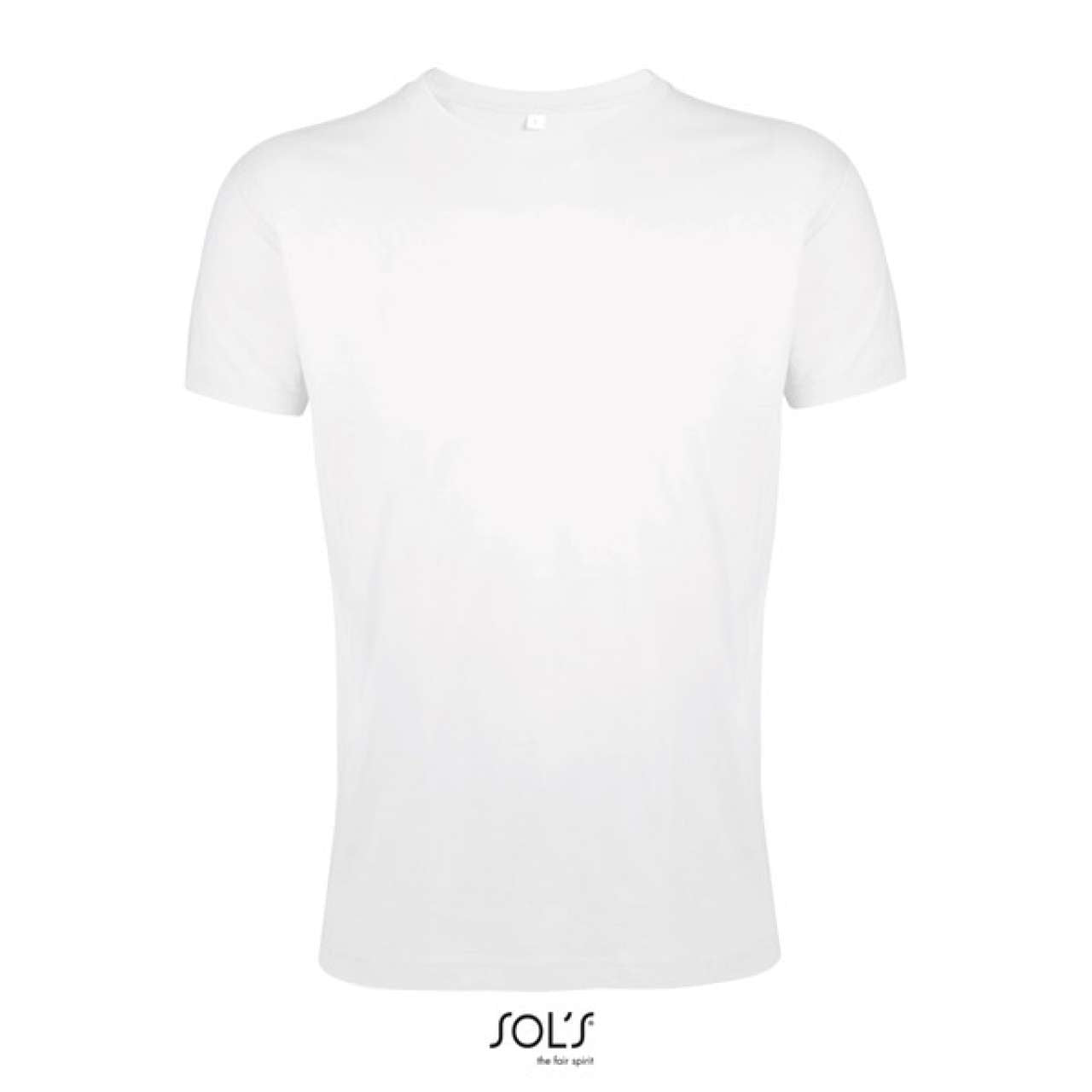 SOL'S REGENT FIT - MEN’S ROUND NECK CLOSE FITTING T-SHIRT - White - Additional