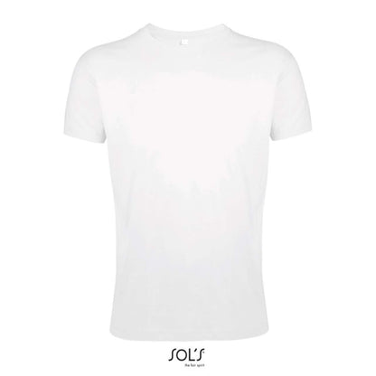 SOL'S REGENT FIT - MEN’S ROUND NECK CLOSE FITTING T-SHIRT - White - Additional