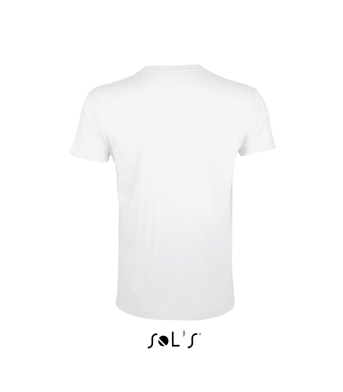 SOL'S REGENT FIT - MEN’S ROUND NECK CLOSE FITTING T-SHIRT - White - Additional