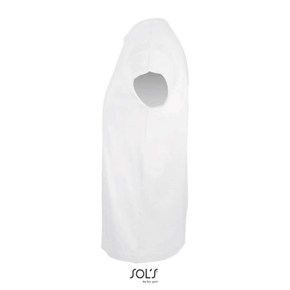 SOL'S REGENT FIT - MEN’S ROUND NECK CLOSE FITTING T-SHIRT - White - Additional
