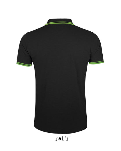 SOL'S PASADENA MEN - POLO SHIRT - Black/Lime - Additional