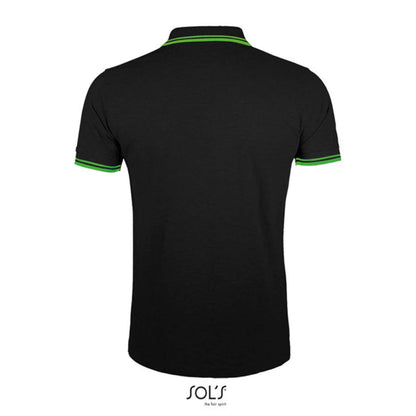 SOL'S PASADENA MEN - POLO SHIRT - Black/Lime - Additional