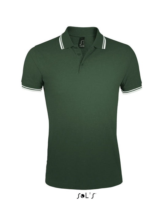 SOL'S PASADENA MEN - POLO SHIRT - Forest Green/White - Main