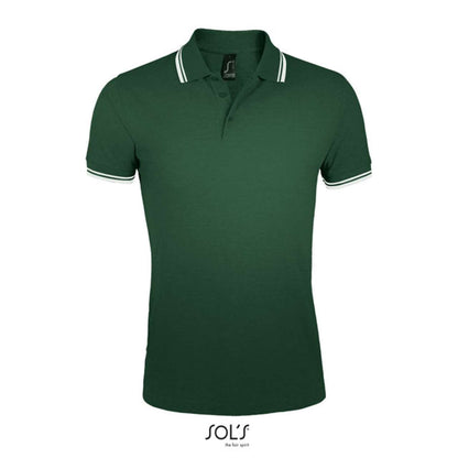 SOL'S PASADENA MEN - POLO SHIRT - Forest Green/White - Additional