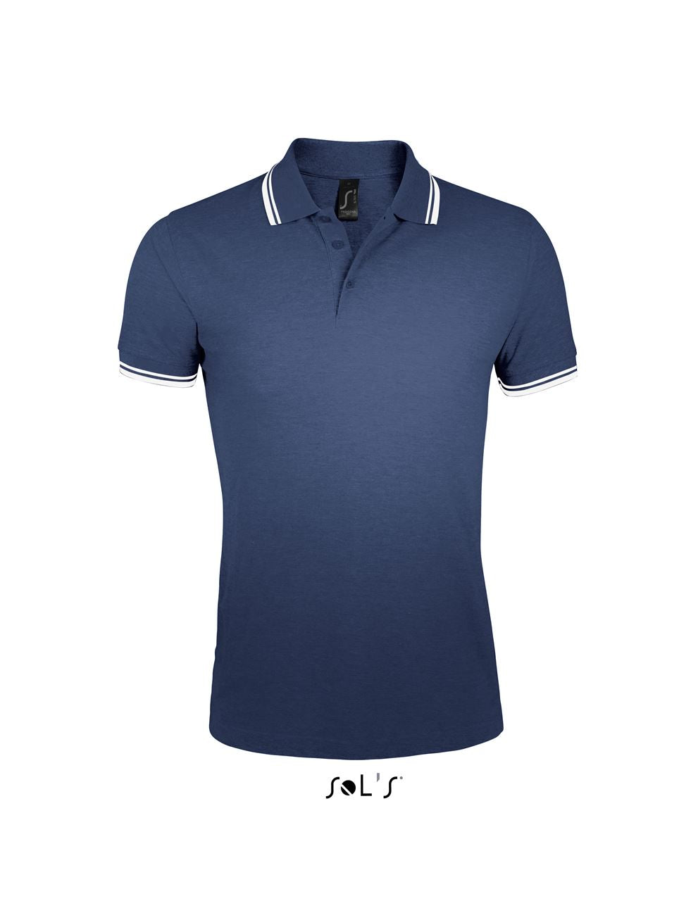 SOL'S PASADENA MEN - POLO SHIRT - French Navy/White - Main