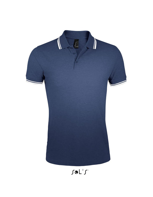SOL'S PASADENA MEN - POLO SHIRT - French Navy/White - Main