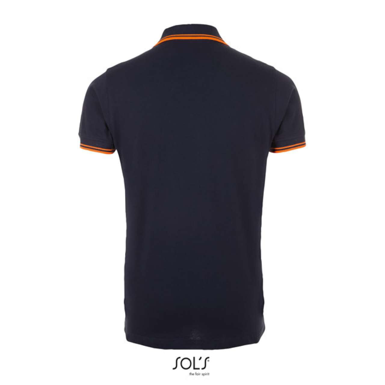 SOL'S PASADENA MEN - POLO SHIRT - French Navy/Neon Orange - Additional