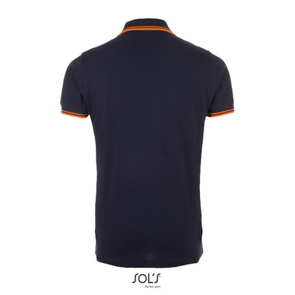 SOL'S PASADENA MEN - POLO SHIRT - French Navy/Neon Orange - Additional
