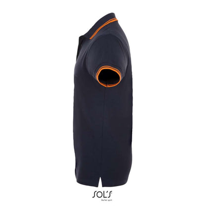 SOL'S PASADENA MEN - POLO SHIRT - French Navy/Neon Orange - Additional