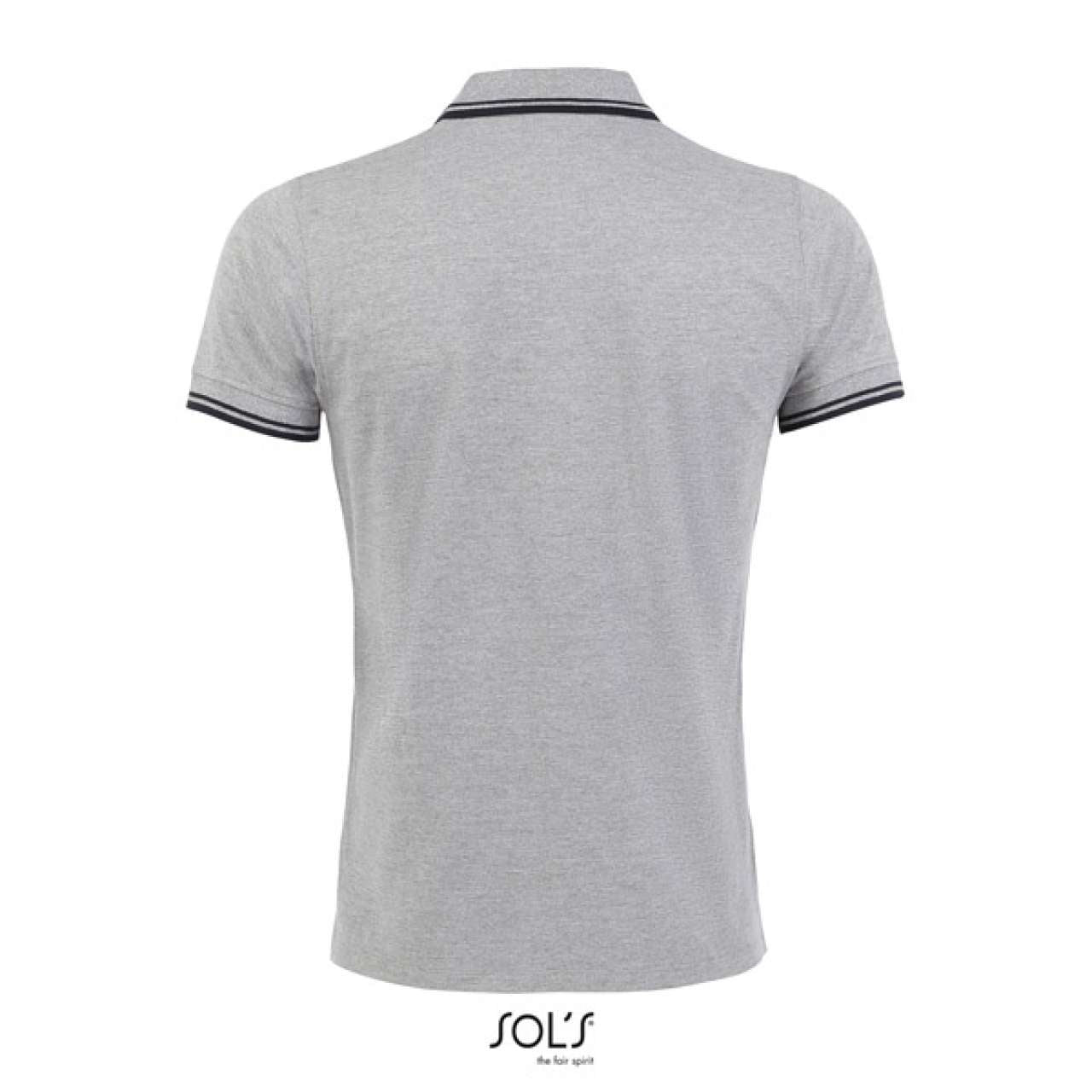 SOL'S PASADENA MEN - POLO SHIRT - Grey/Navy - Additional