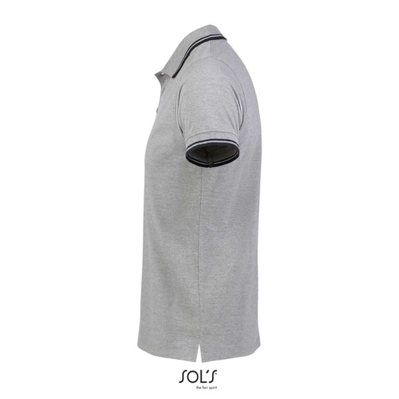 SOL'S PASADENA MEN - POLO SHIRT - Grey/Navy - Additional