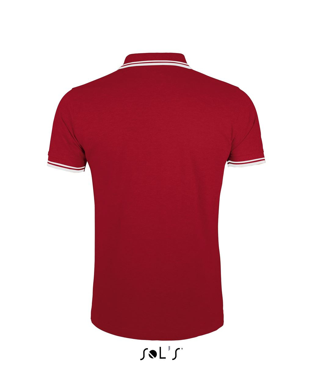 SOL'S PASADENA MEN - POLO SHIRT - Red/White - Additional