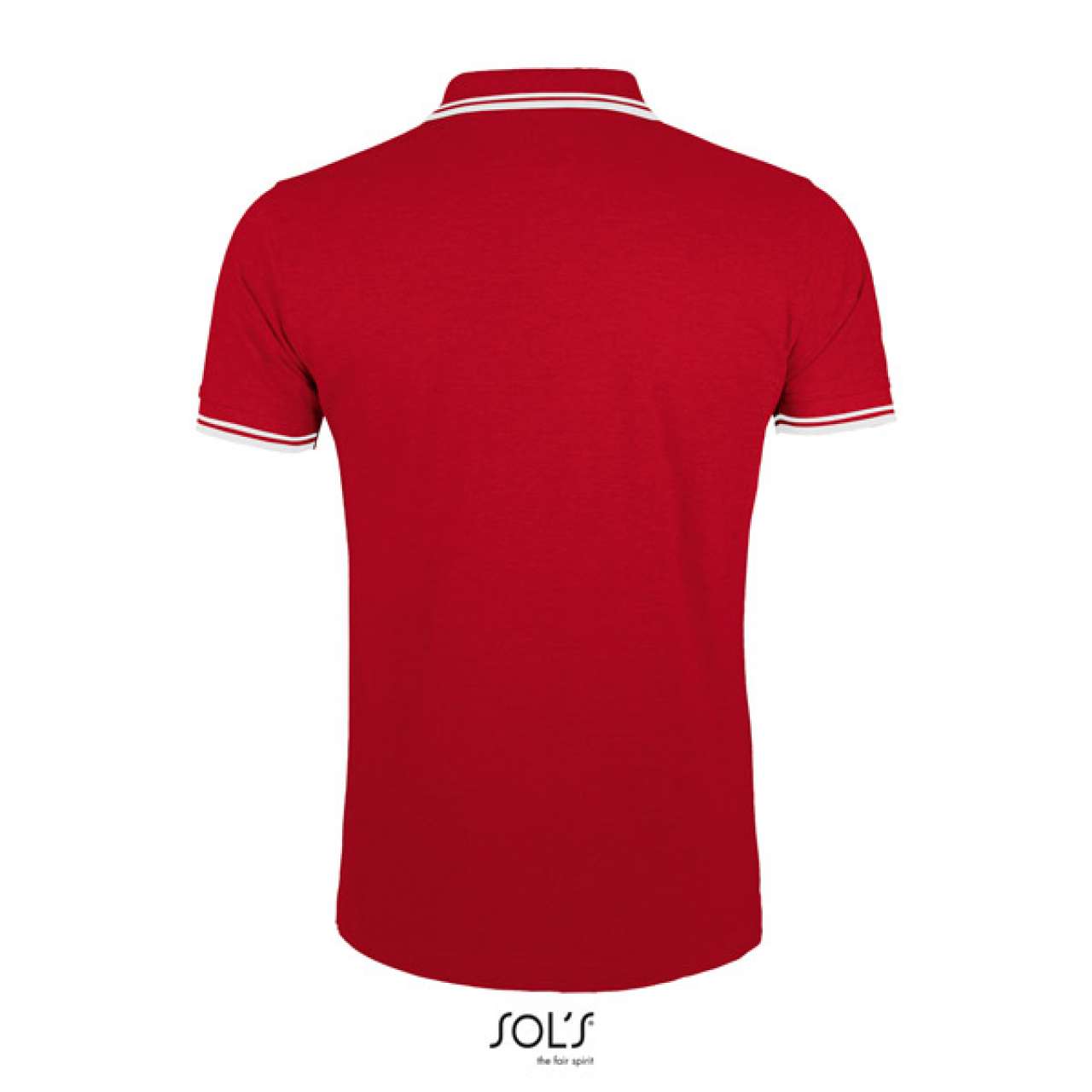 SOL'S PASADENA MEN - POLO SHIRT - Red/White - Additional