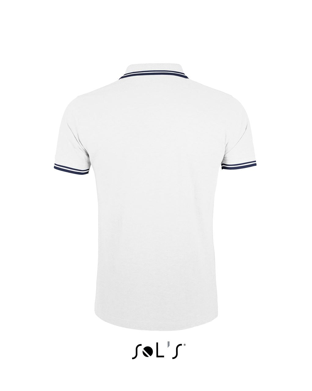 SOL'S PASADENA MEN - POLO SHIRT - White/Navy - Additional