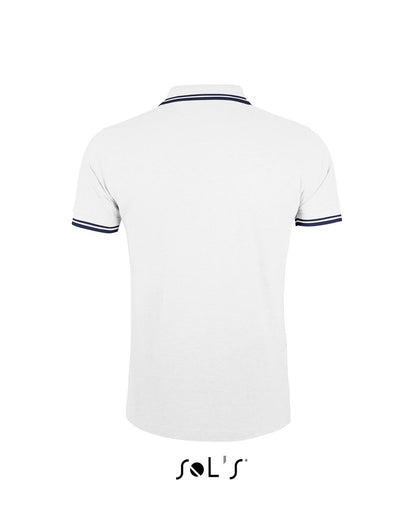 SOL'S PASADENA MEN - POLO SHIRT - White/Navy - Additional
