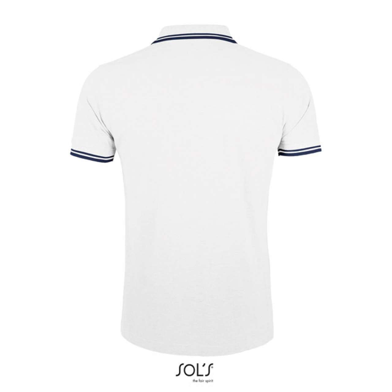SOL'S PASADENA MEN - POLO SHIRT - White/Navy - Additional