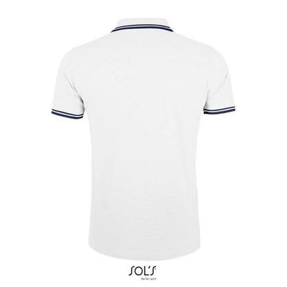 SOL'S PASADENA MEN - POLO SHIRT - White/Navy - Additional