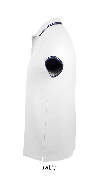 SOL'S PASADENA MEN - POLO SHIRT - White/Navy - Additional