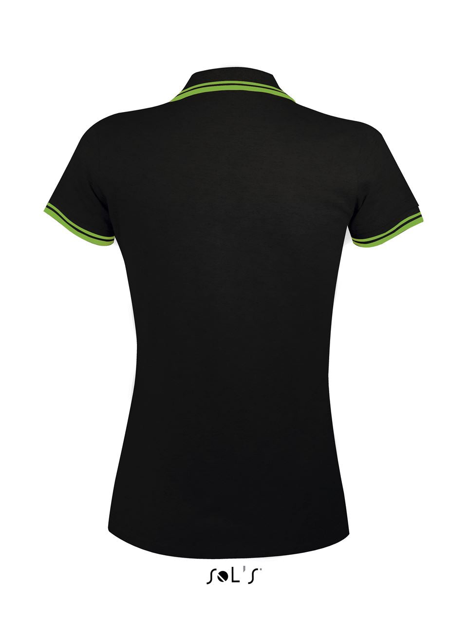 SOL'S PASADENA WOMEN - POLO SHIRT - Black/Lime - Additional