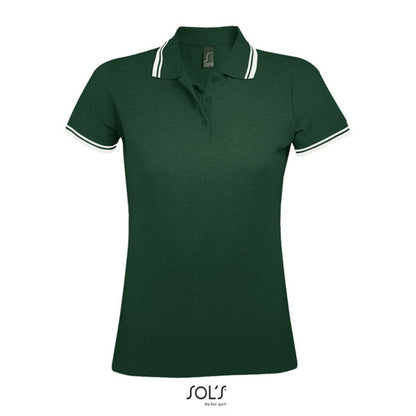 SOL'S PASADENA WOMEN - POLO SHIRT - Forest Green/White - Additional