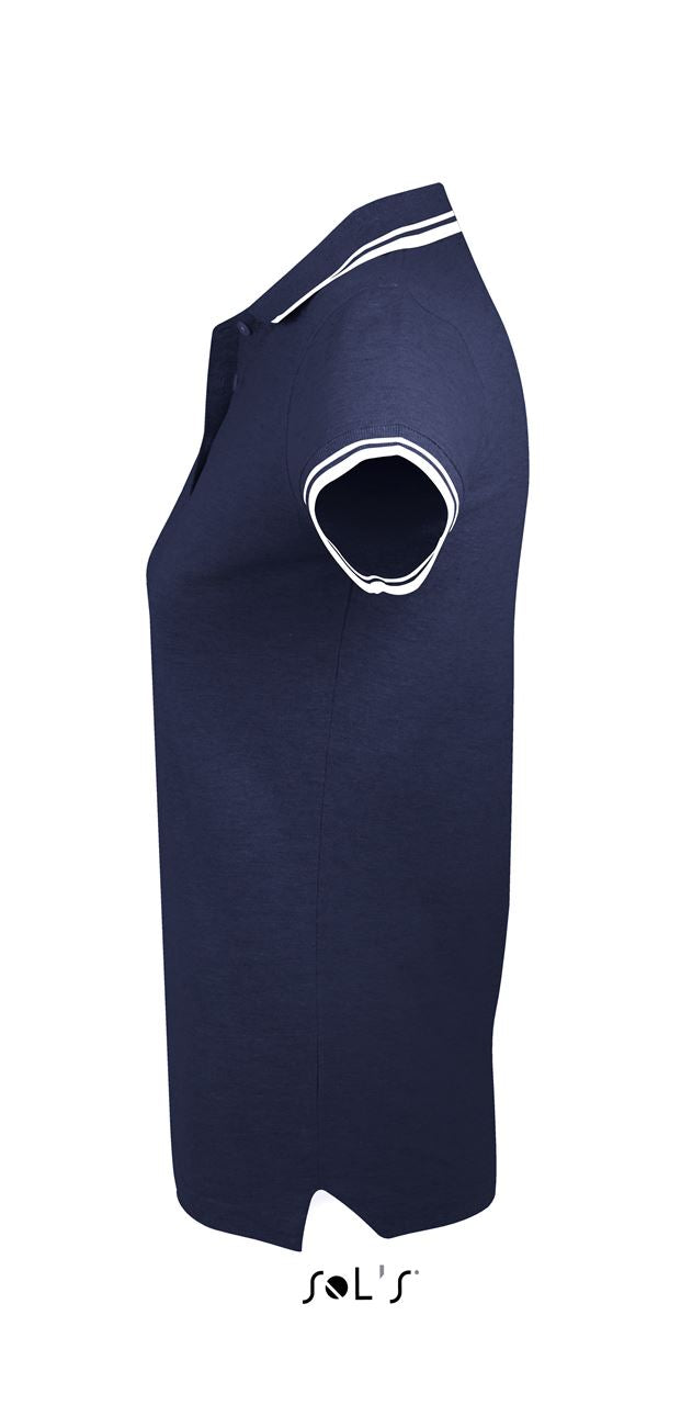 SOL'S PASADENA WOMEN - POLO SHIRT - French Navy/White - Additional