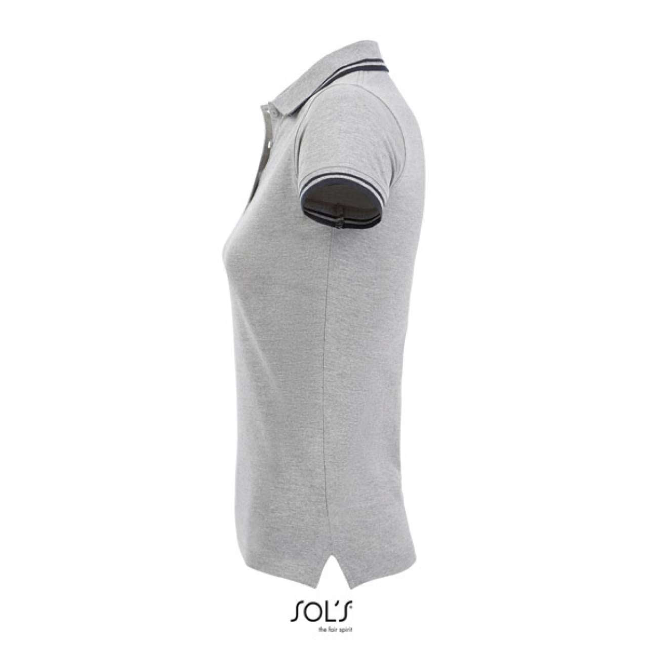 SOL'S PASADENA WOMEN - POLO SHIRT - Grey/Navy - Additional